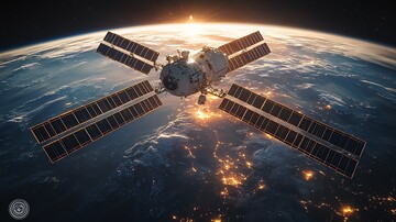 天宫空间站漂浮2