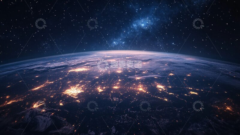 高清大图下载【趣麦麦图】卫星网络连接图3