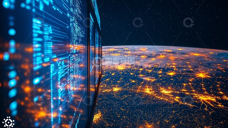 高清大图下载【趣麦麦图】北斗卫星轨道运行1