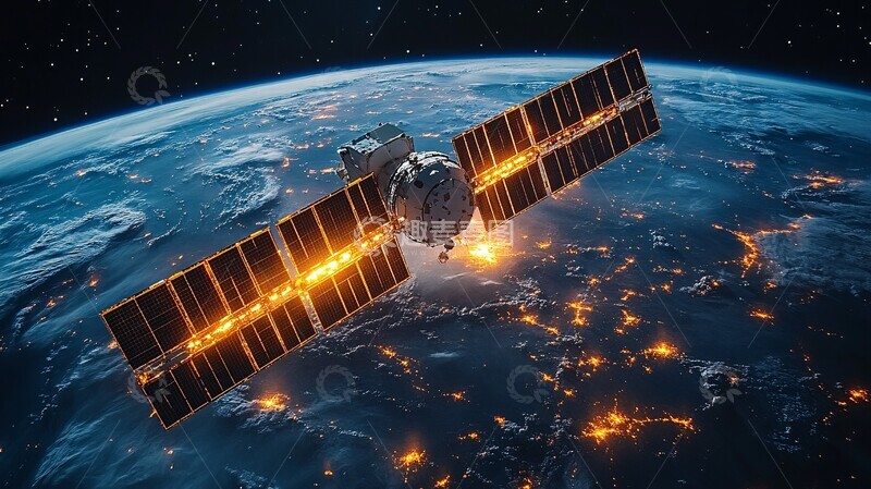 高清大图下载【趣麦麦图】北斗卫星轨道运行2