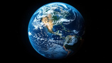 地球俯瞰图地球俯瞰太空2