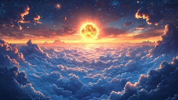 太阳地球月球同框1