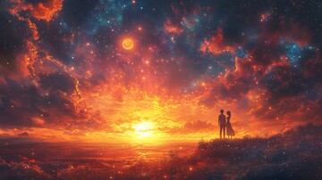 太阳地球月球同框3