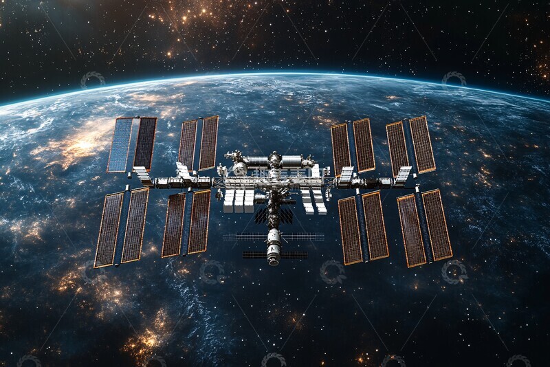 高清大图下载【趣麦麦图】国际空间站结构展示2