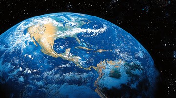 地球俯瞰图地球俯瞰太空3