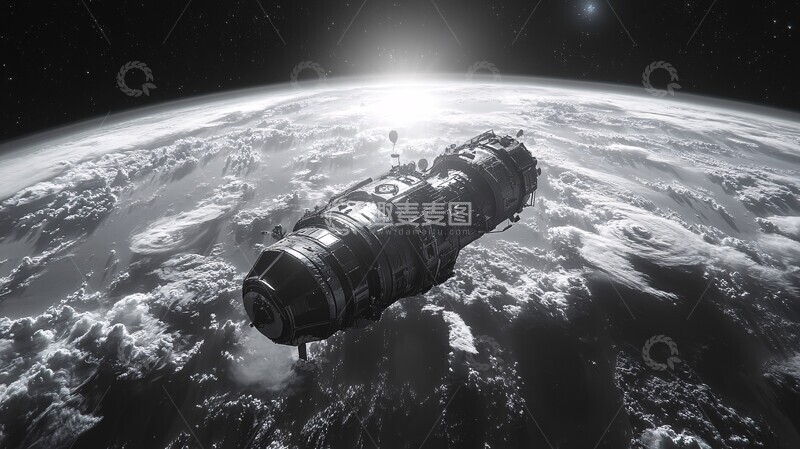 高清大图下载【趣麦麦图】人造卫星摄影3