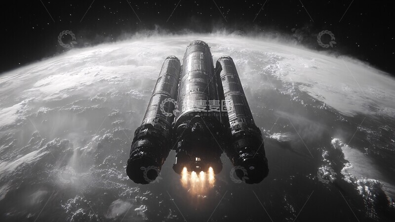 高清大图下载【趣麦麦图】人造卫星摄影