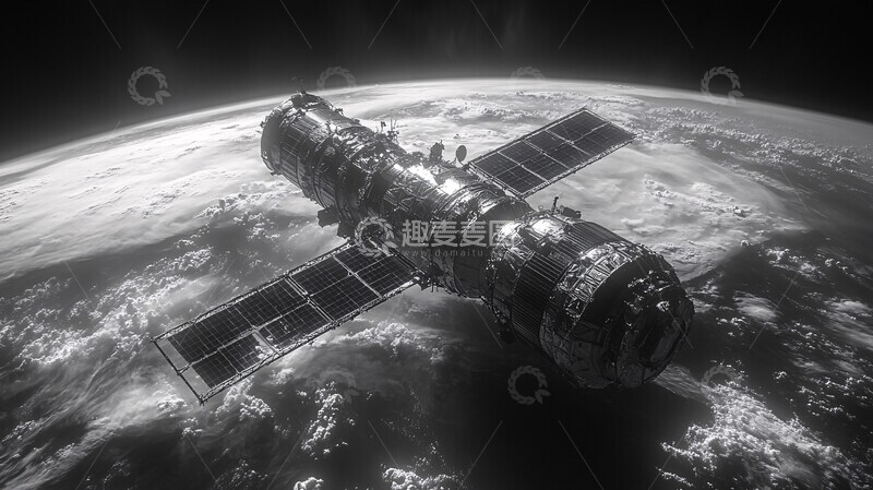 高清大图下载【趣麦麦图】人造卫星摄影2