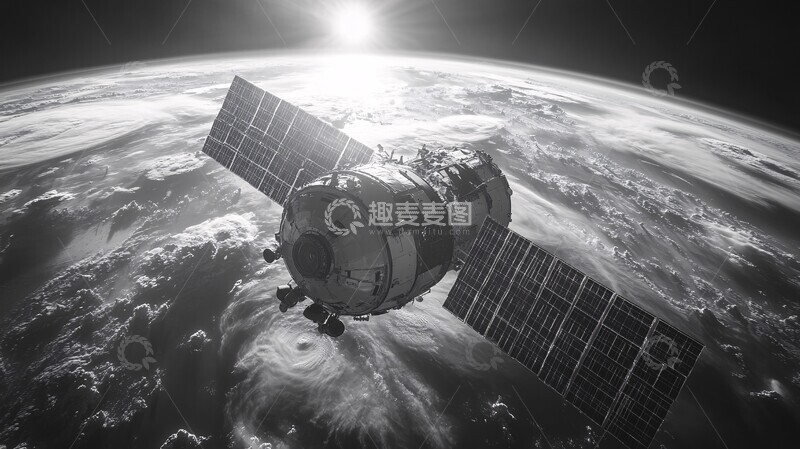 高清大图下载【趣麦麦图】人造卫星摄影1