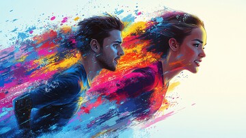 奔跑瞬间奔跑瞬间动感