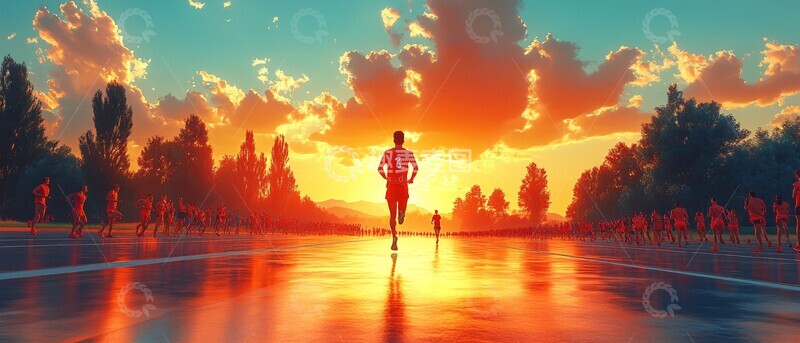 高清大图下载【趣麦麦图】奥运盛会全景图3