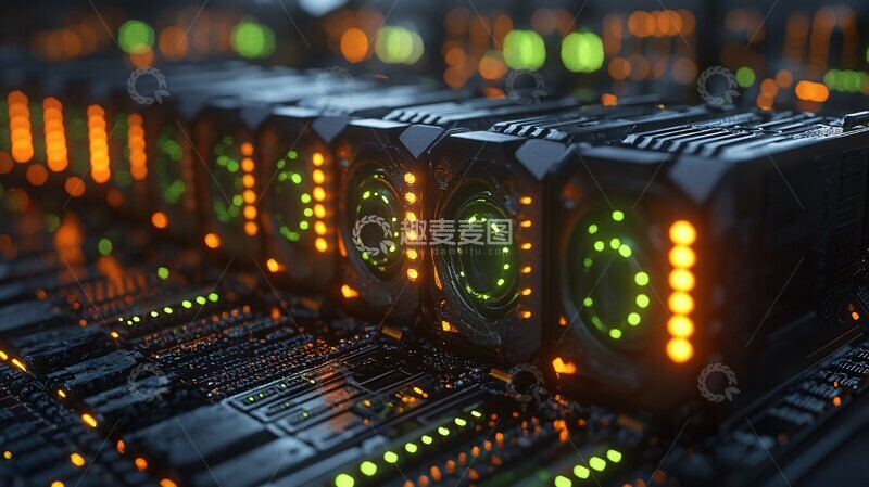 高清大图下载【趣麦麦图】矿机设备展示