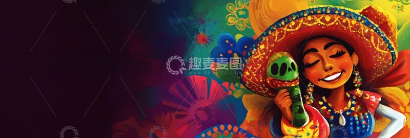 高清大图下载【趣麦麦图】西班牙文化庆典