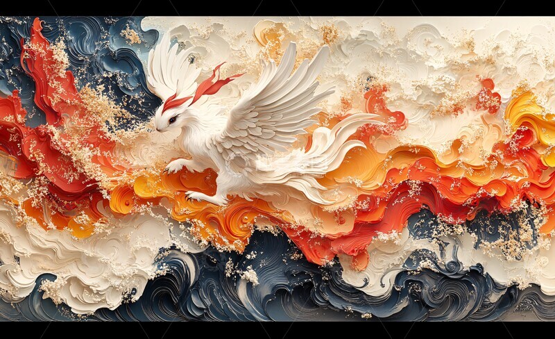 高清大图下载【趣麦麦图】白兔穿越奇幻之旅2