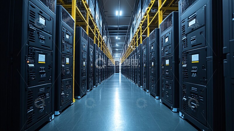 高清大图下载【趣麦麦图】电池存储技术1