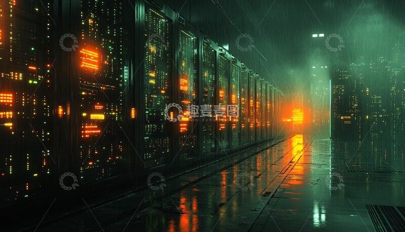 高清大图下载【趣麦麦图】服务器数据中心1