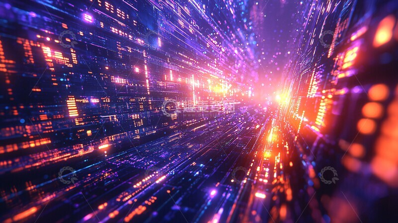 高清大图下载【趣麦麦图】数据中心光流2