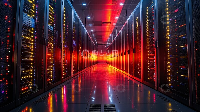 高清大图下载【趣麦麦图】数据中心服务器11