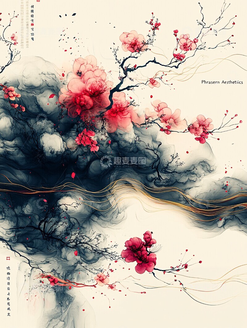 高清大图下载【趣麦麦图】东方美学语句1