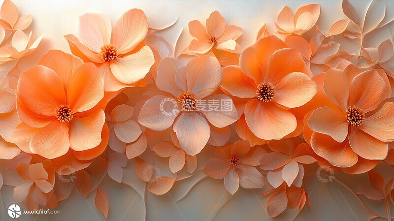 高清大图下载【趣麦麦图】海棠花与光影