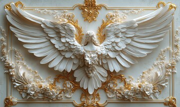 天使之翼花卉壁纸1