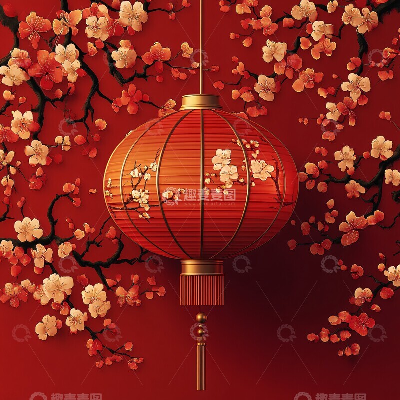 高清大图下载【趣麦麦图】春节元素过渡瞬间