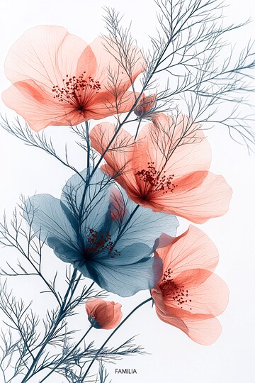 家庭与花束家庭花束白色2