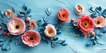 金粉书法与蒂芙尼1