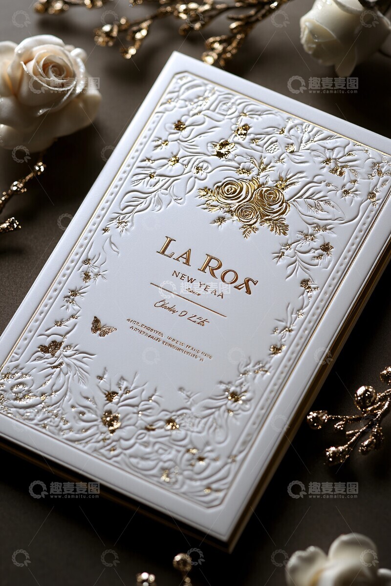 高清大图下载【趣麦麦图】新年贺卡新年贺卡黄金1