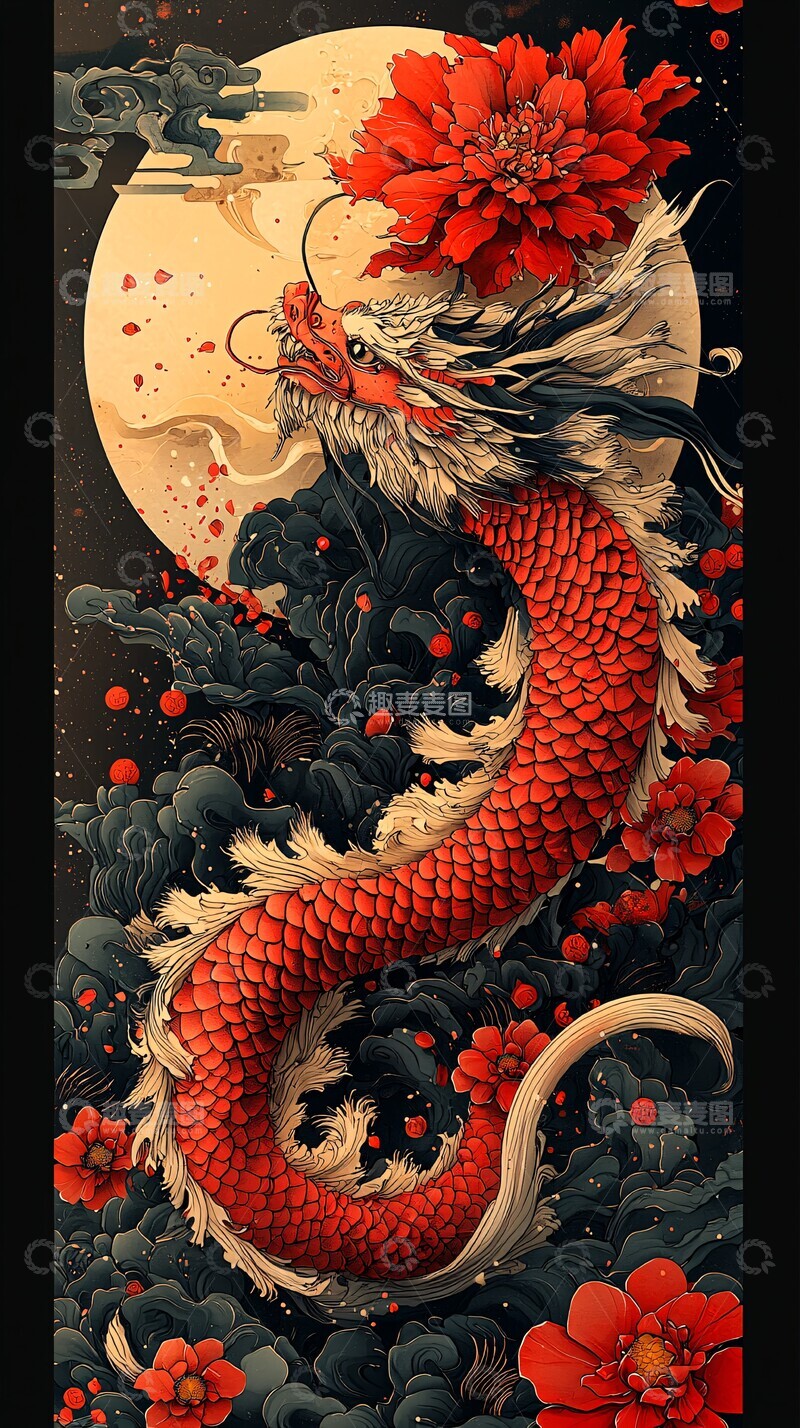 高清大图下载【趣麦麦图】中国新年日历1