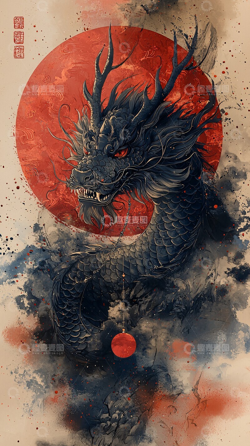 高清大图下载【趣麦麦图】中国新年日历2