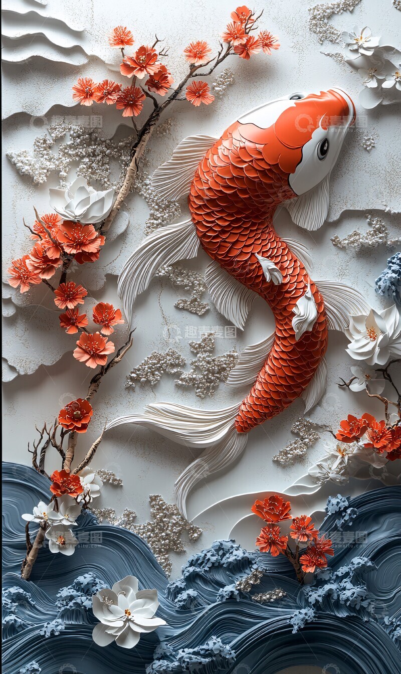 高清大图下载【趣麦麦图】银色纹理新年装饰3