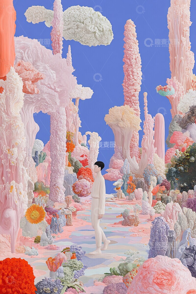 高清大图下载【趣麦麦图】跃动奇境跃动奇境和谐