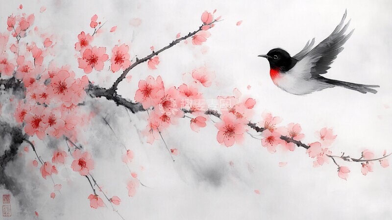 高清大图下载【趣麦麦图】春风吹动花朵2