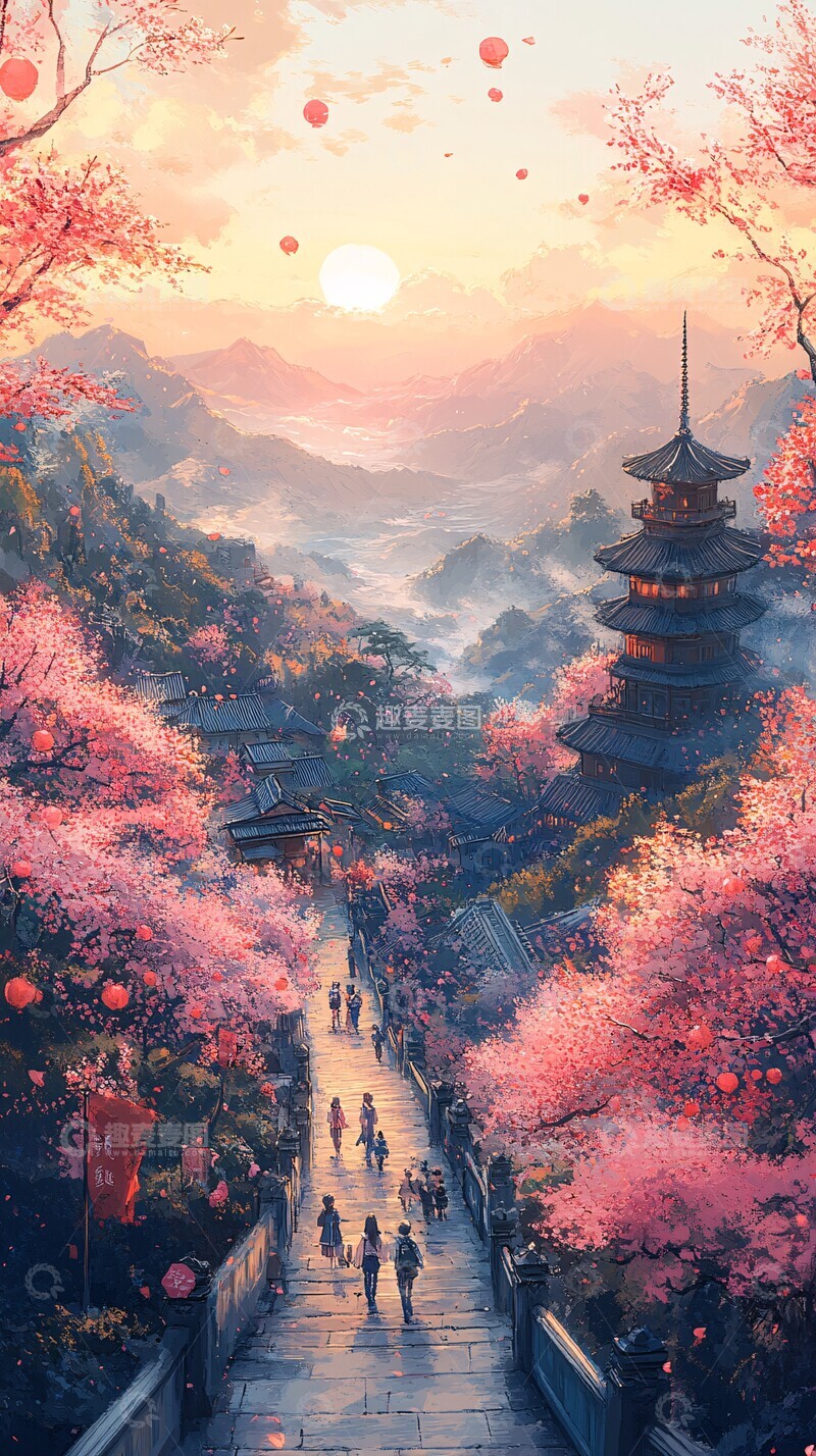 高清大图下载【趣麦麦图】欢快人物行走图2