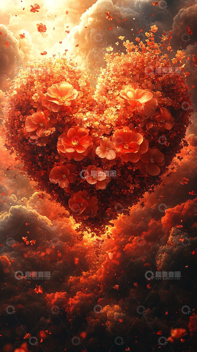 高清大图下载【趣麦麦图】红丝云金花图2