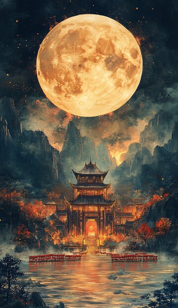 月映湖畔古刹行2