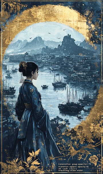 古桥少女古桥少女山水3