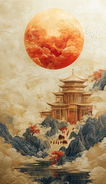 月映湖畔古刹行1