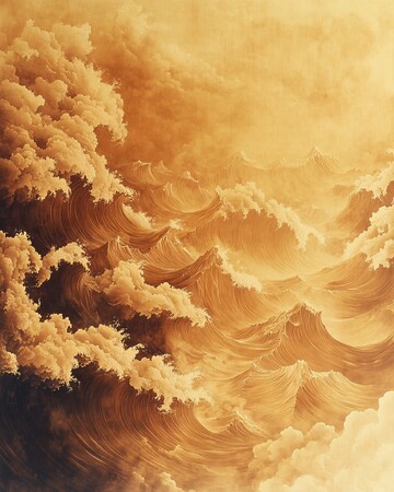 波浪云烟图波浪云烟背景1