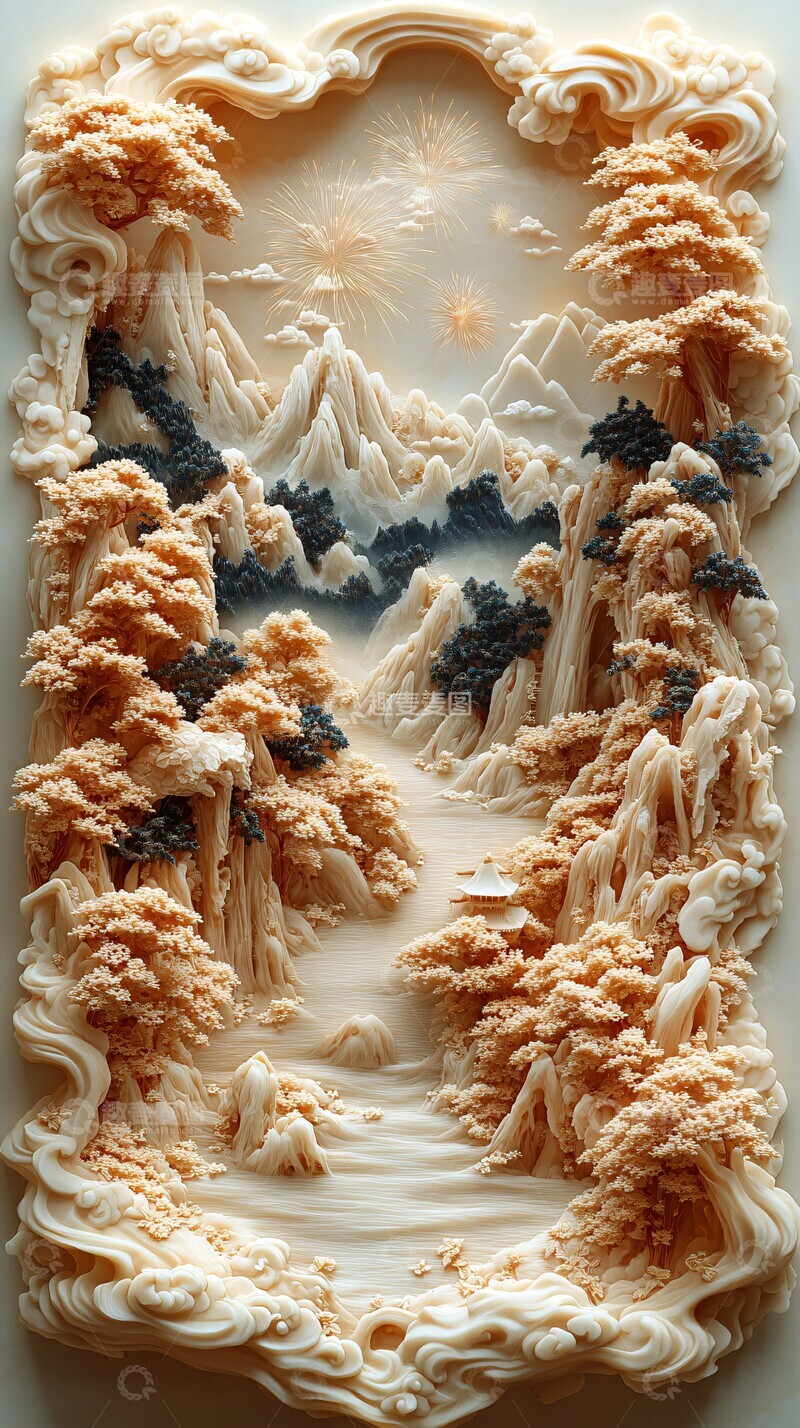 高清大图下载【趣麦麦图】万物重生路畅达2