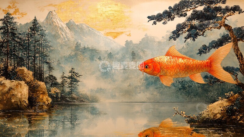 高清大图下载【趣麦麦图】日本图案绘画3