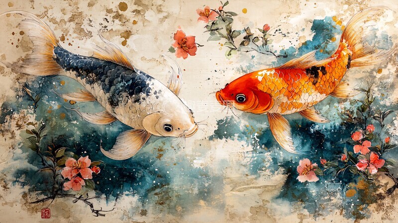 高清大图下载【趣麦麦图】日本图案绘画2