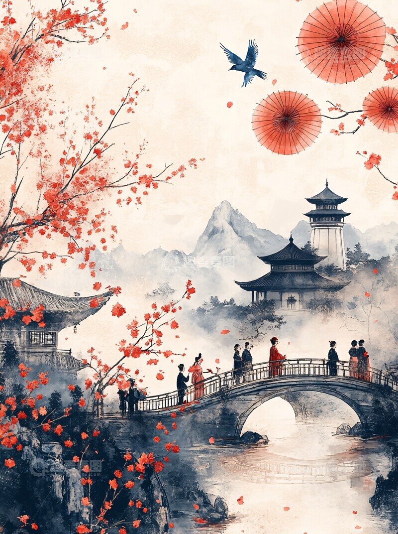 高清大图下载【趣麦麦图】新春佳节传统元素3