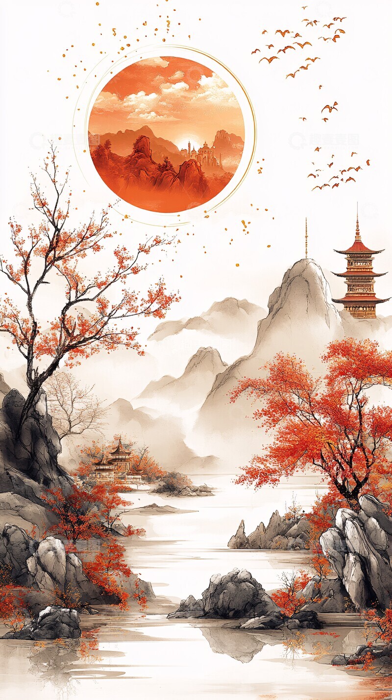 高清大图下载【趣麦麦图】春节元素云纹图案