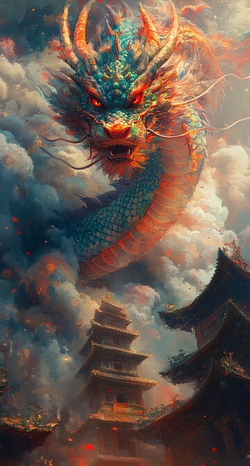 龙腾古寺云海间2