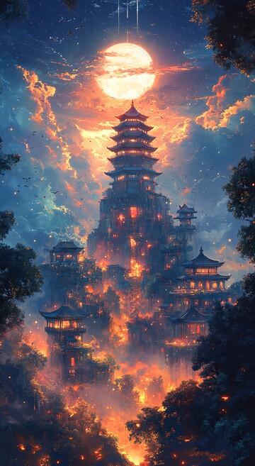 天宫浮岛图天宫浮岛仙境1