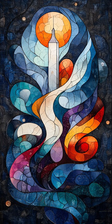 古塔风格画古塔风格线条