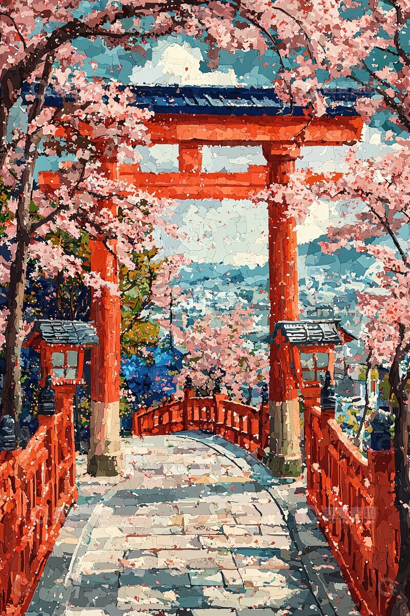 高清大图下载【趣麦麦图】动物之森日本建筑