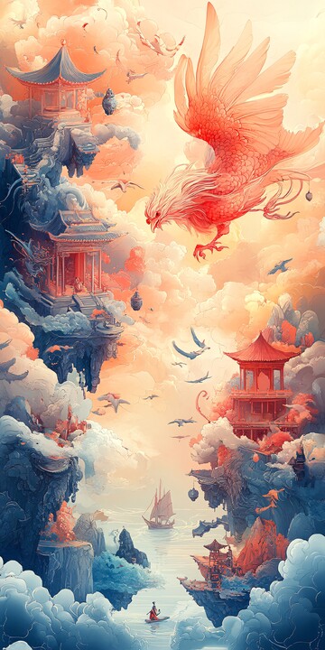 鹏鸟与神话世界